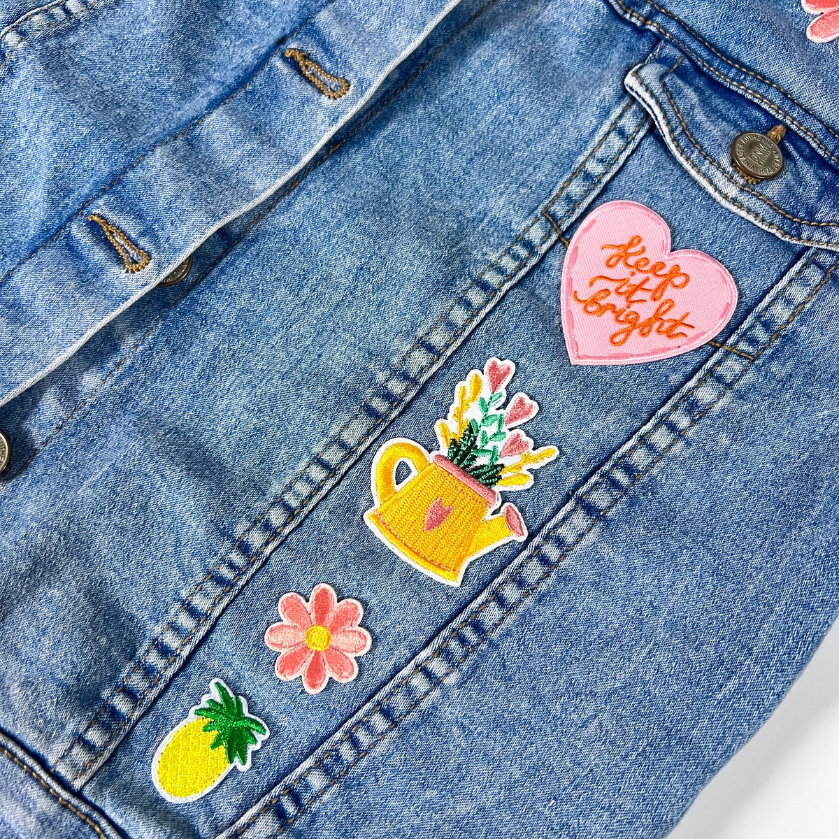 ‘sunshine’ kids denim jacket