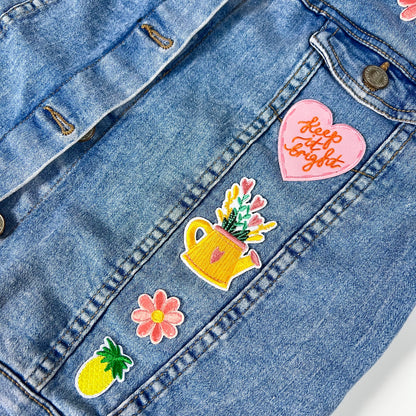 ‘sunshine’ kids denim jacket