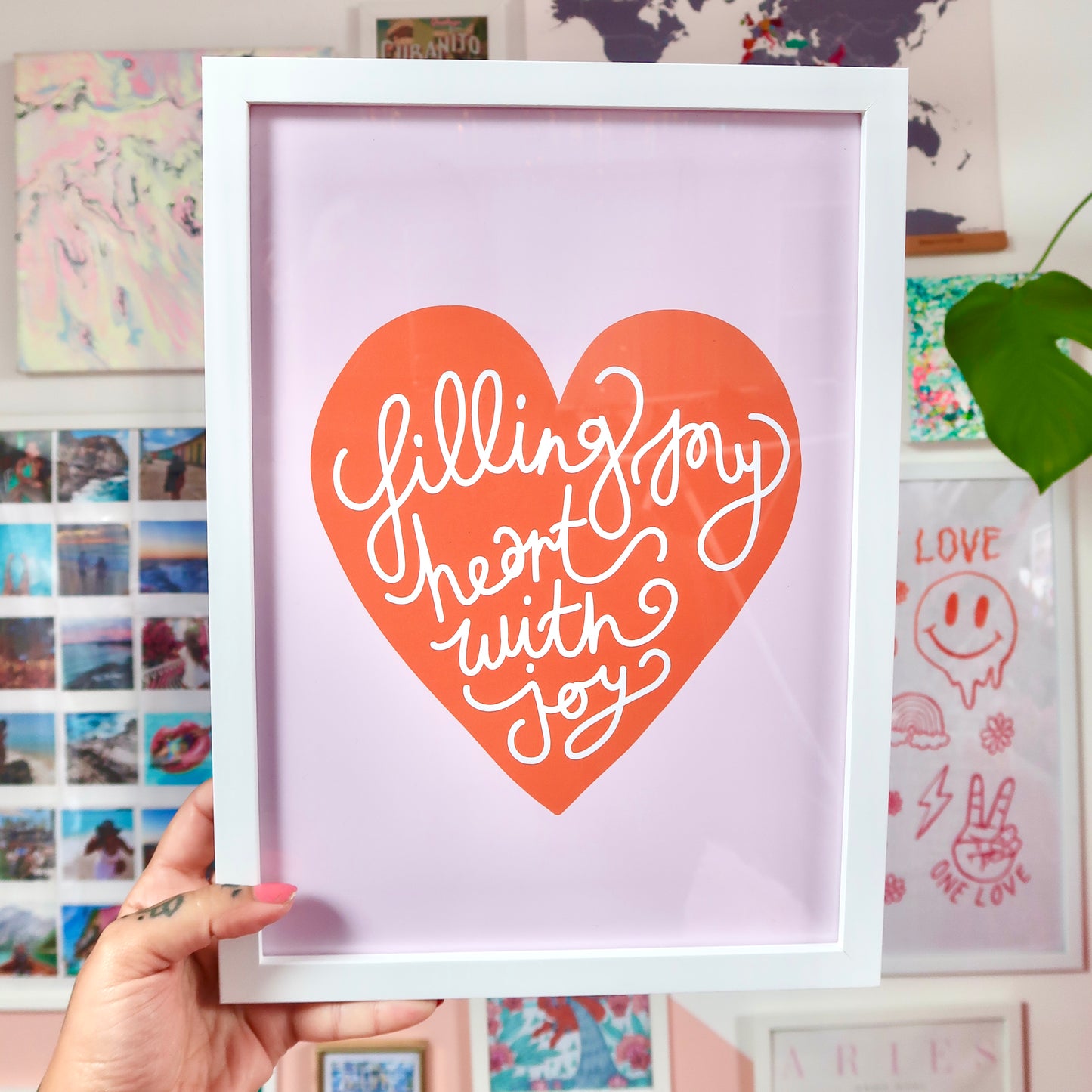 filling my heart with joy prints | A5 / A4