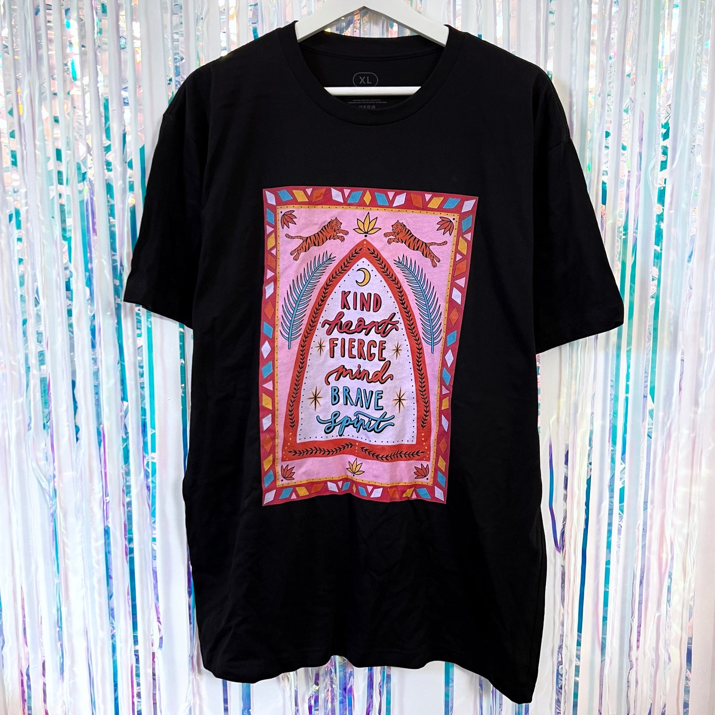 kind heart, fierce mind, brave spirit t-shirt - slightly imperfect
