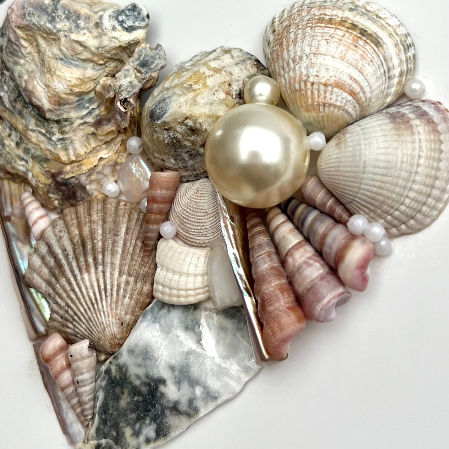 coastal treasure - framed art
