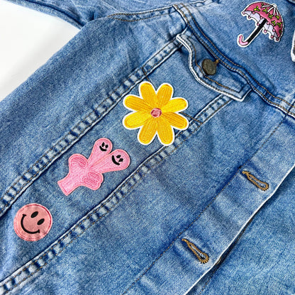 ‘sunshine’ kids denim jacket