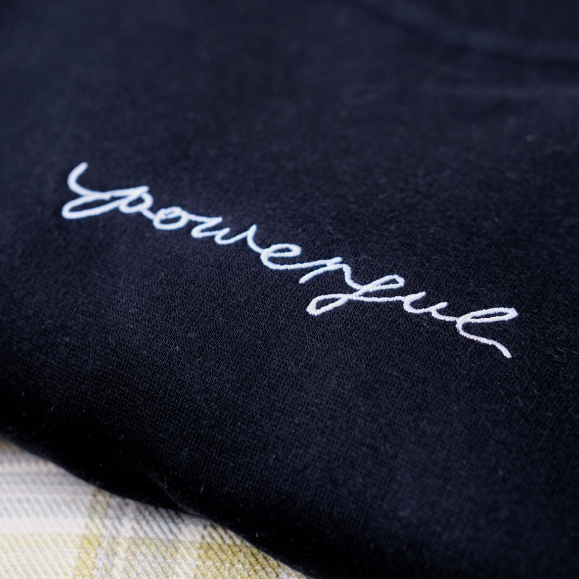 powerful embroidered sweatshirt | 4 colours