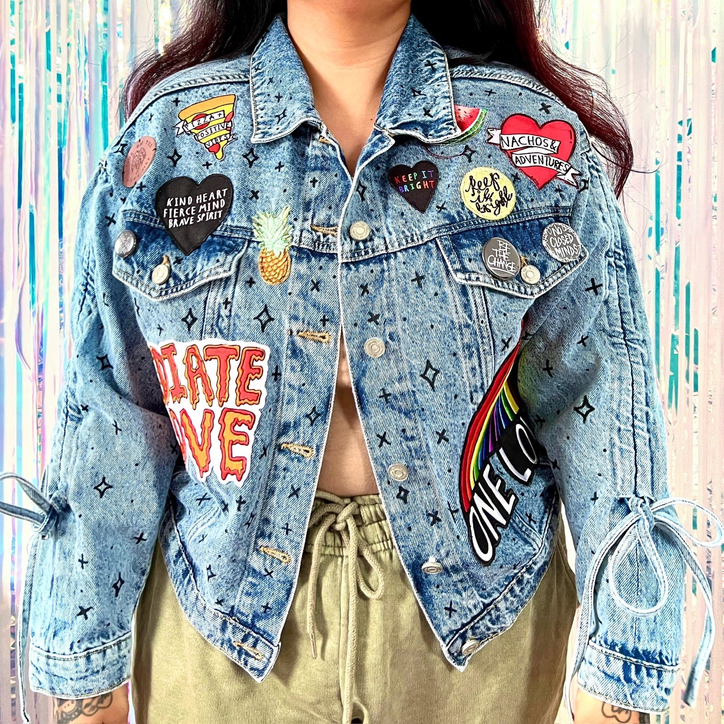 the ‘brave spirit’ denim jacket