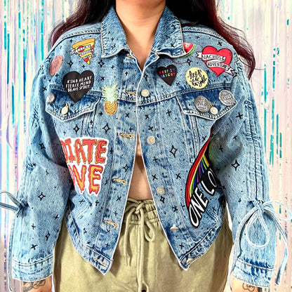 the ‘brave spirit’ denim jacket