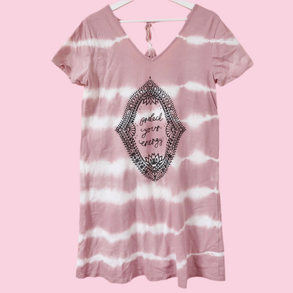 protect your energy tie dye dress
