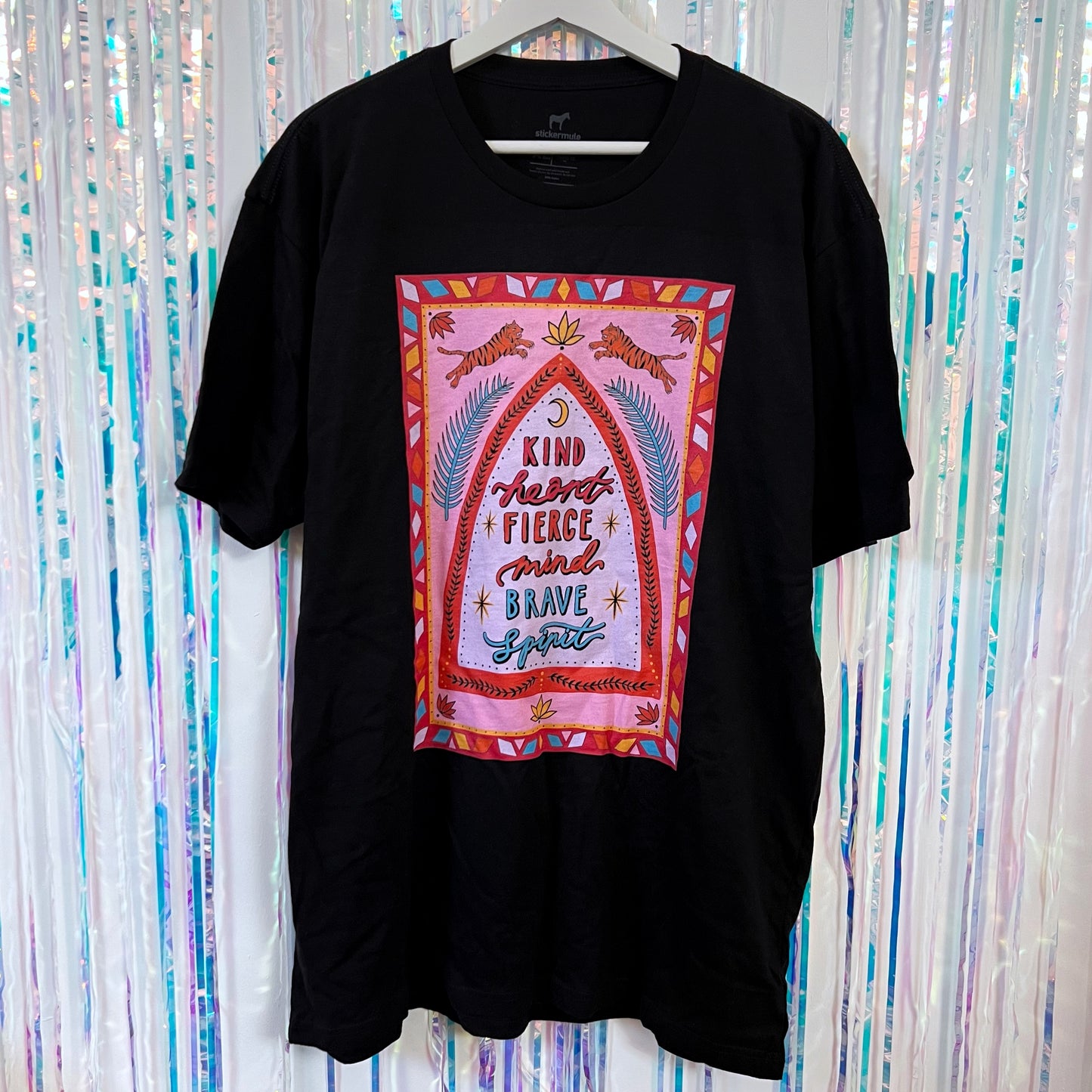 kind heart, fierce mind, brave spirit t-shirt - slightly imperfect