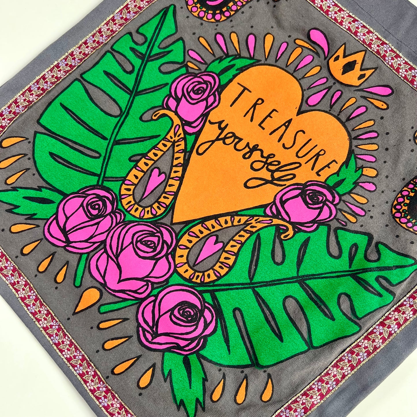 treasure yourself tote bag