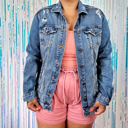 the ‘punk’ denim jacket