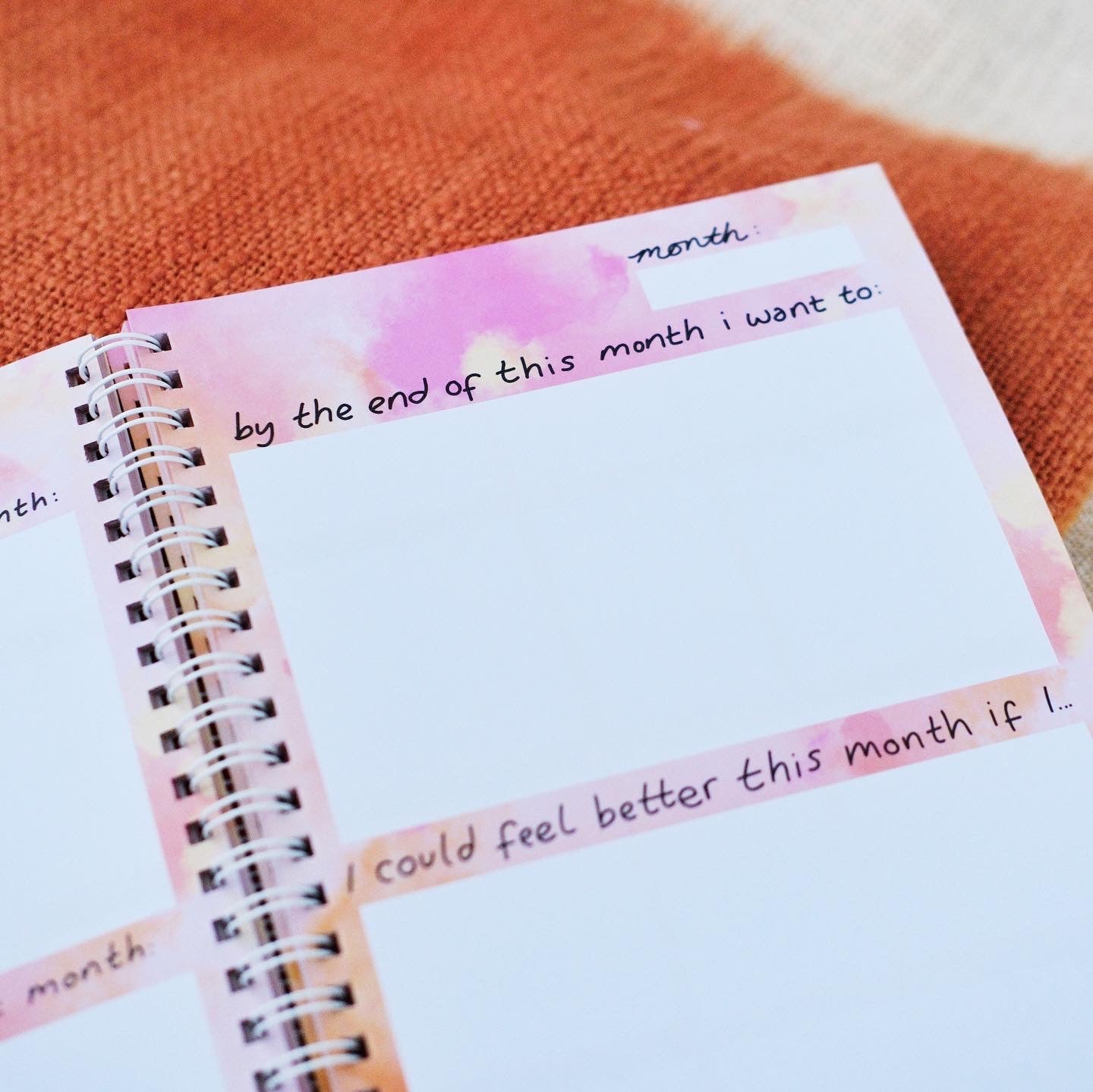 the keep it bright diary | dateless weekly planner
