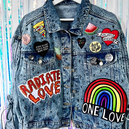the ‘brave spirit’ denim jacket