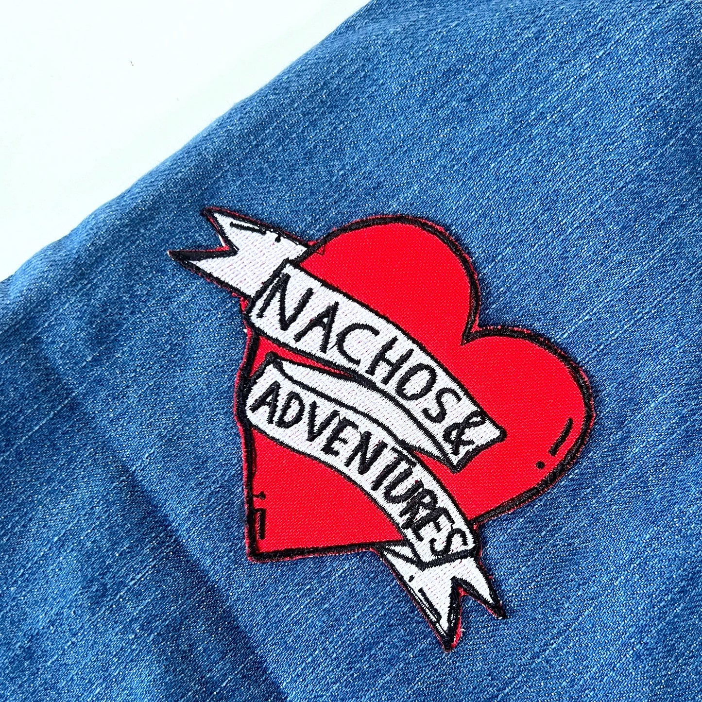 kids patch jeans