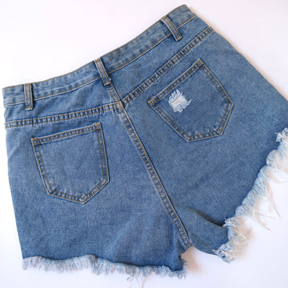 endless summer denim shorts
