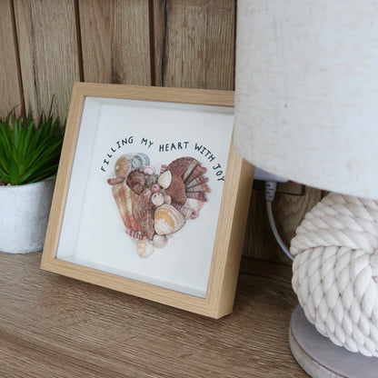 tidal treasures - framed art