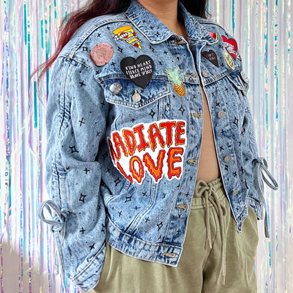 the ‘brave spirit’ denim jacket