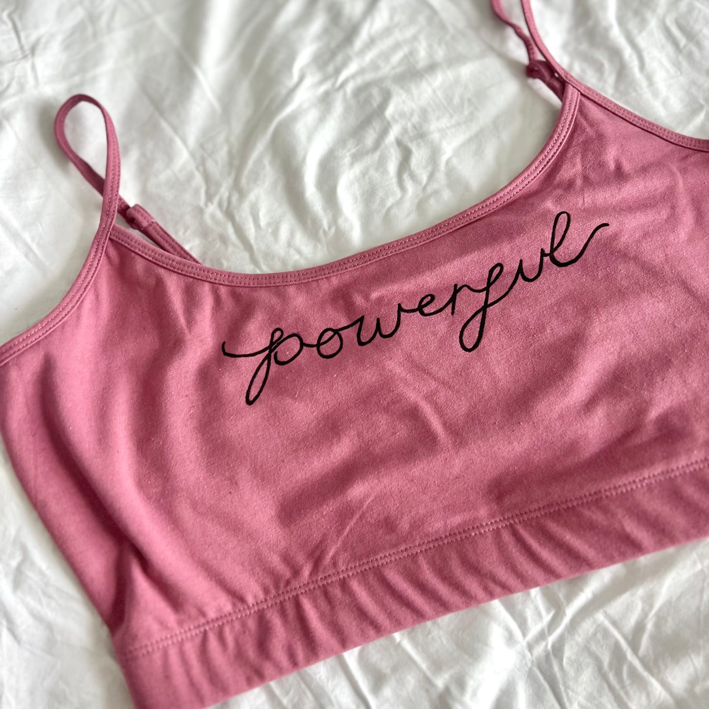 powerful bralette - pink