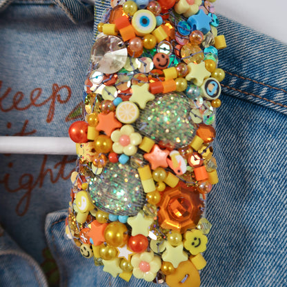 the ‘sunny days’ denim jacket