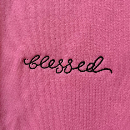 blessed embroidered sweatshirt | 4 colours