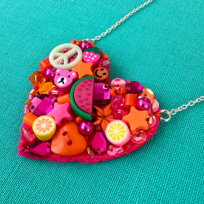 filling my heart with joy necklace