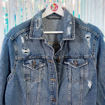 the ‘punk’ denim jacket