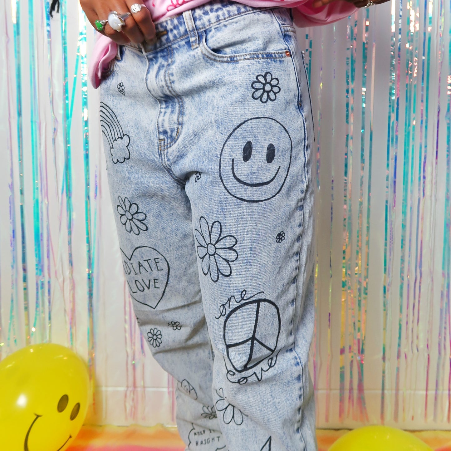 hippie heart jeans - v.1