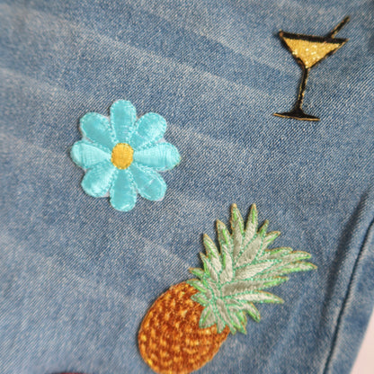 summer nights denim shorts
