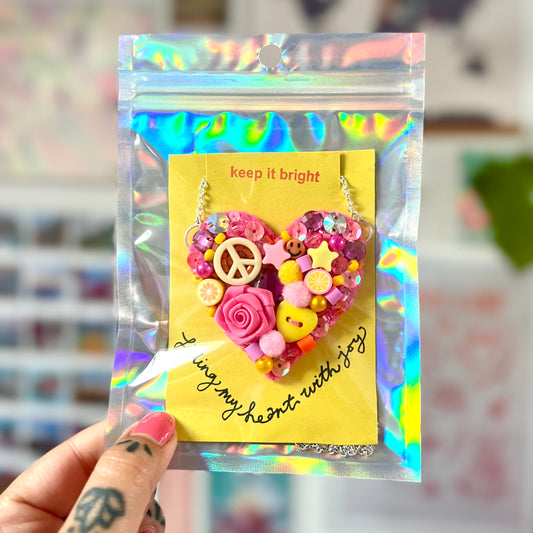 filling my heart with joy necklace