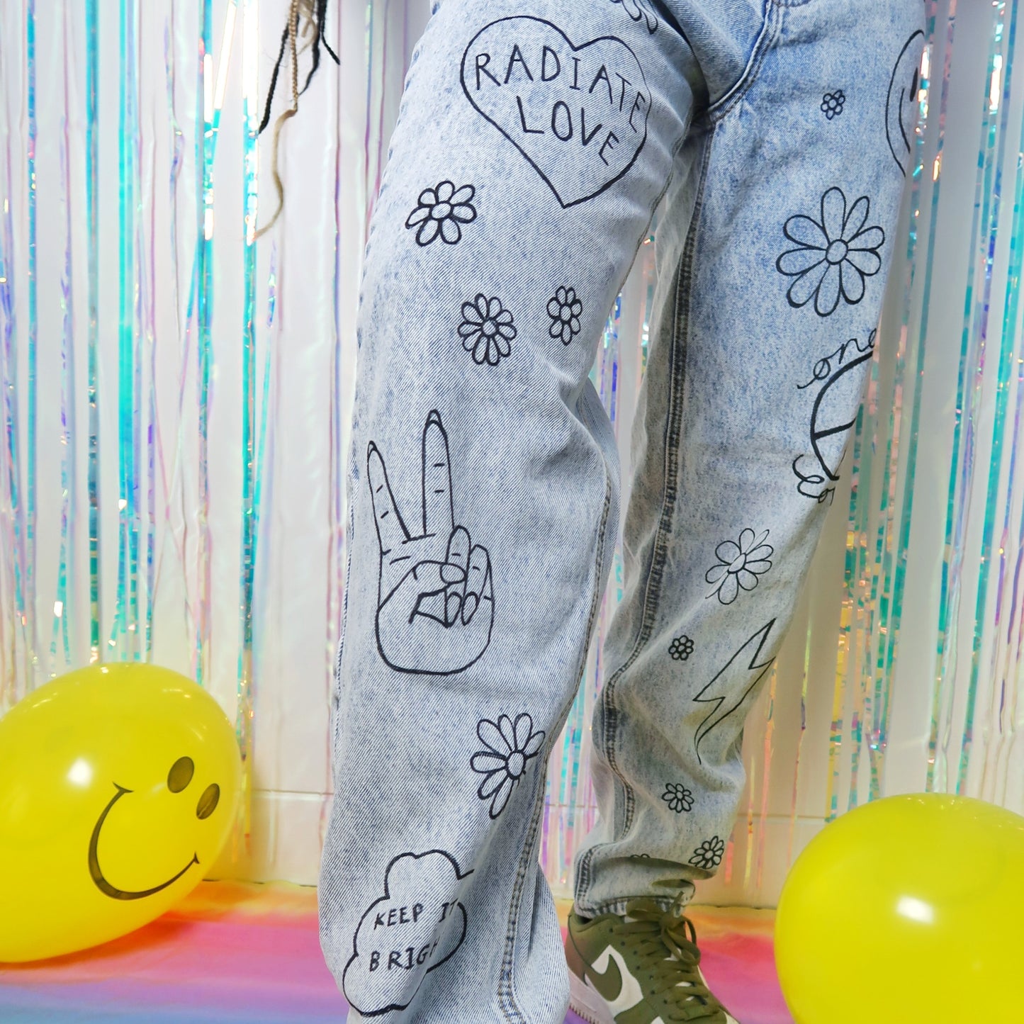 hippie heart jeans - v.1