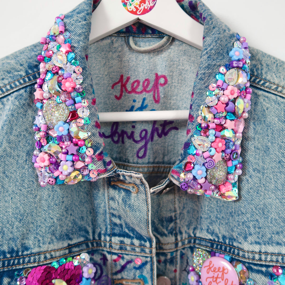 the ‘cosmic’ denim jacket
