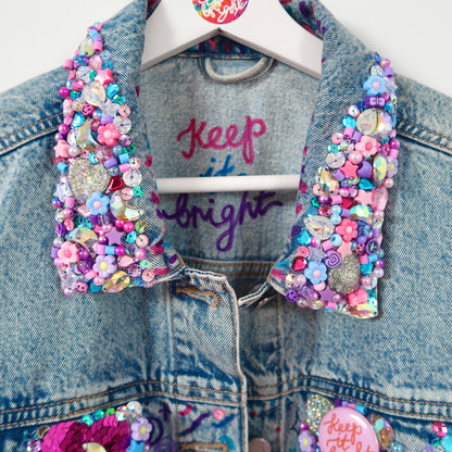 the ‘cosmic’ denim jacket