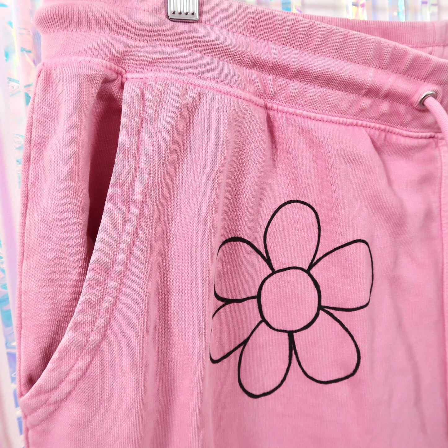 flower power lounge pants - pink