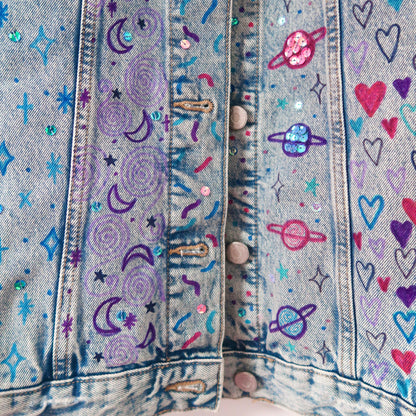 the ‘cosmic’ denim jacket