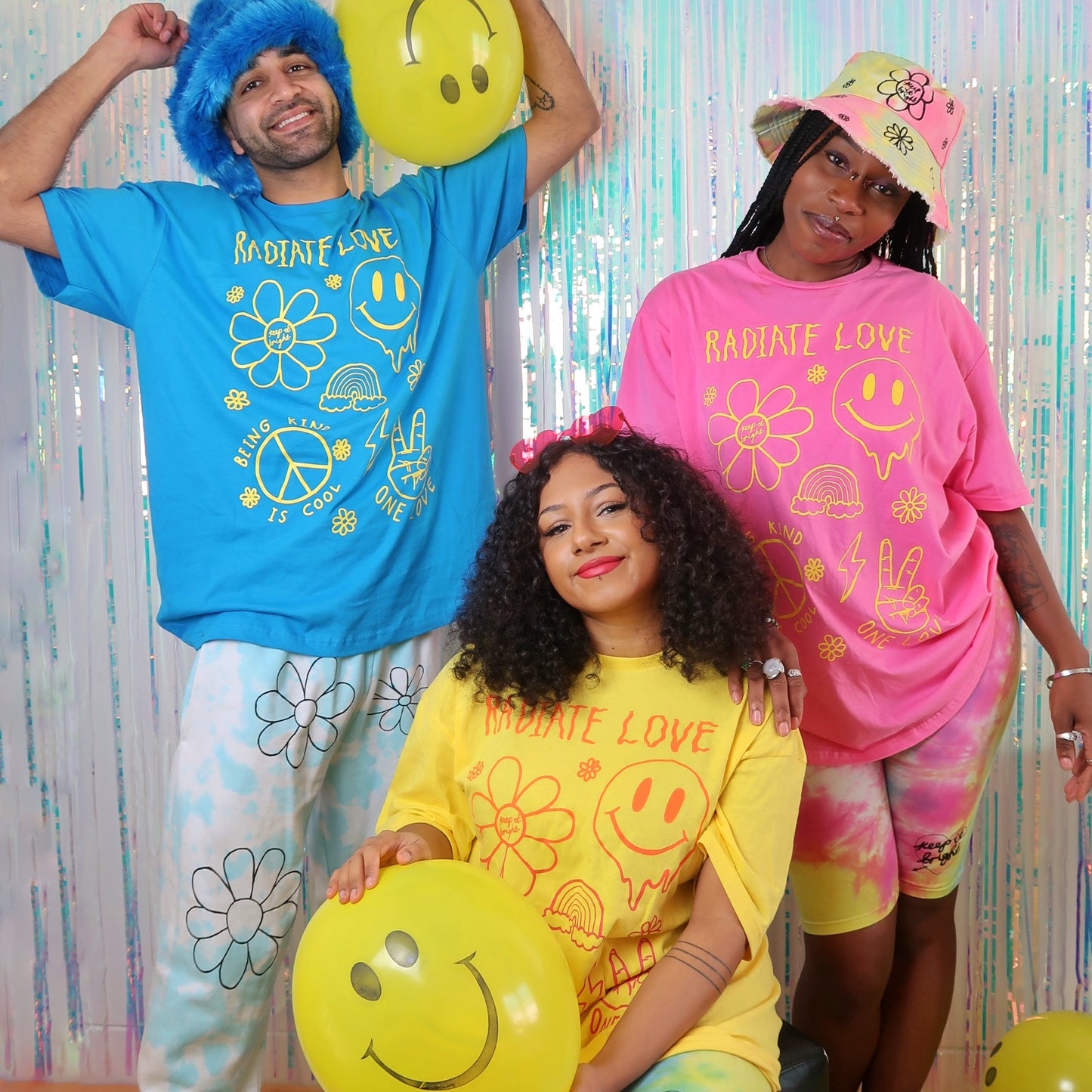 hippie heart t-shirts | 4 colours