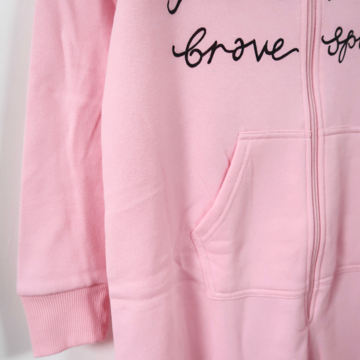 kind heart, fierce mind, brave spirit - kids onesie - pink