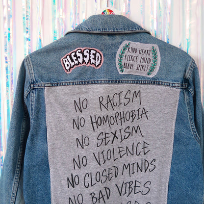 the ‘integrity’ denim jacket