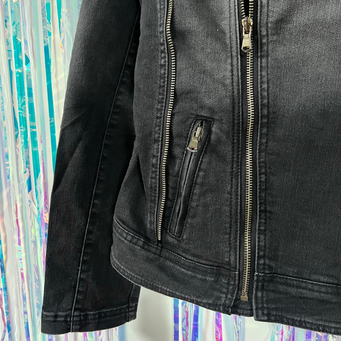 kind heart, fierce mind, brave spirit denim jacket