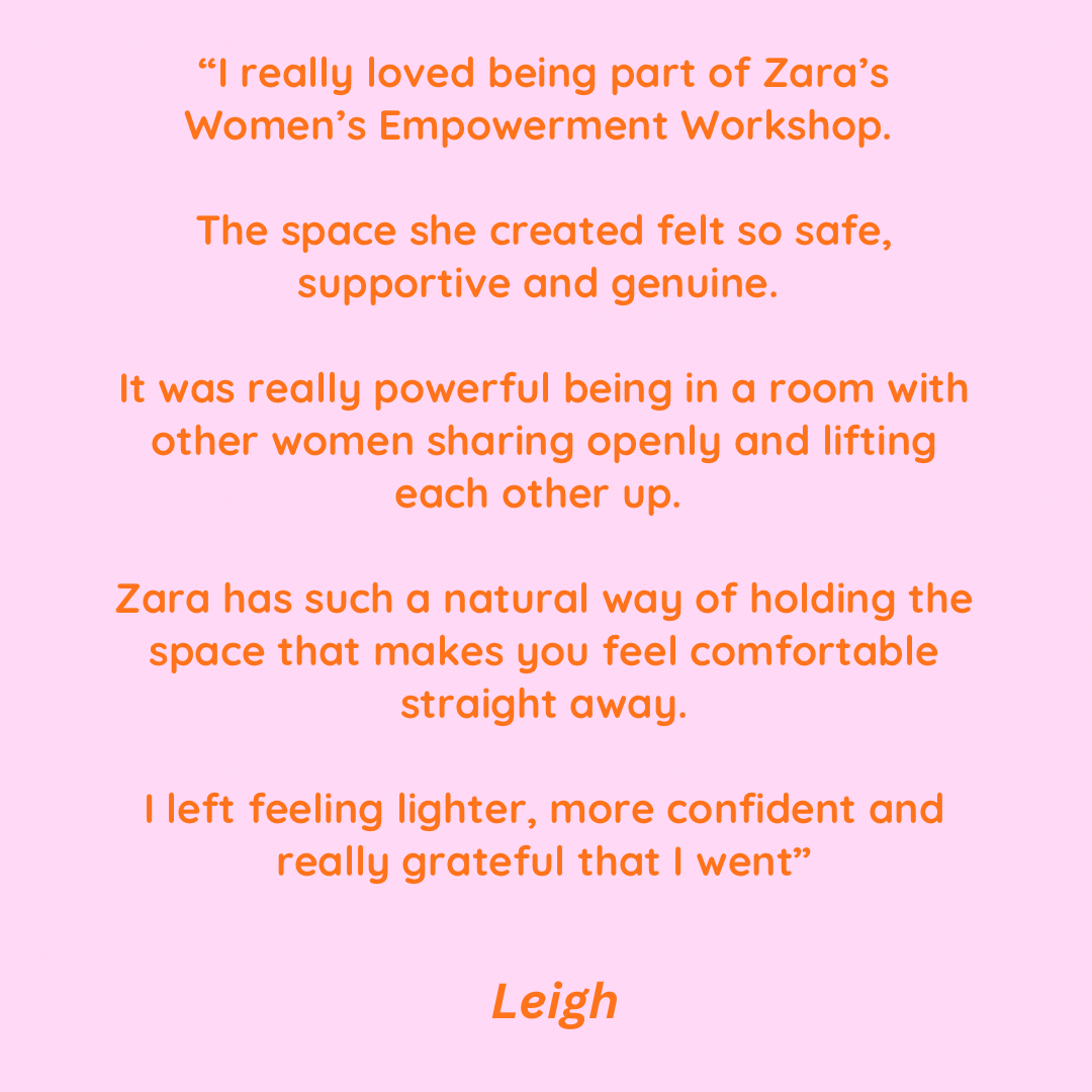 women's empowerment workshop | manchester | 19th september