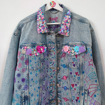 the ‘cosmic’ denim jacket