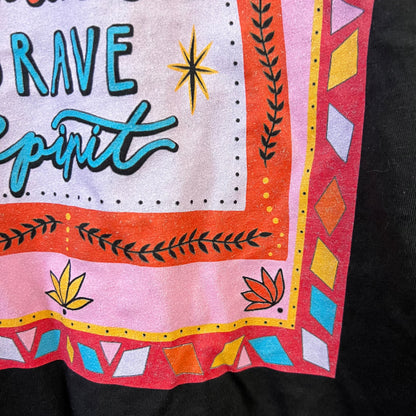 kind heart, fierce mind, brave spirit t-shirt - slightly imperfect
