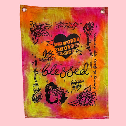 tattoo flash wall hanging - fruit punch