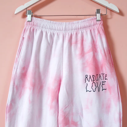 radiate love tie dye lounge pants - 5 colours
