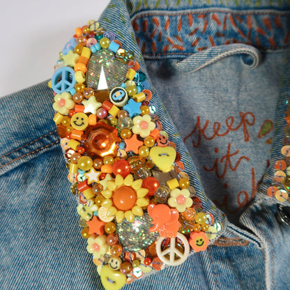 the ‘sunny days’ denim jacket