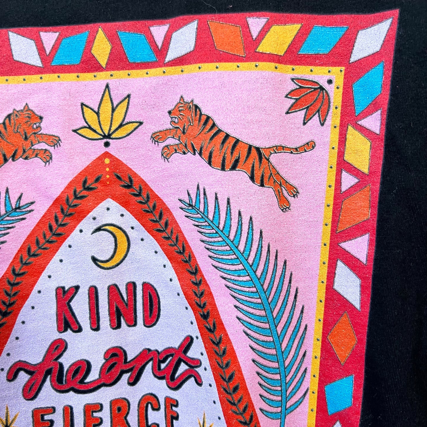 kind heart, fierce mind, brave spirit t-shirt - slightly imperfect
