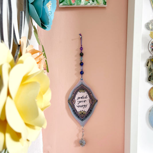 protect your energy hanging decoration