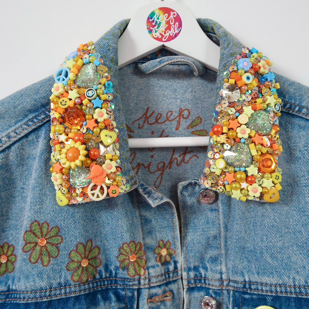 the ‘sunny days’ denim jacket
