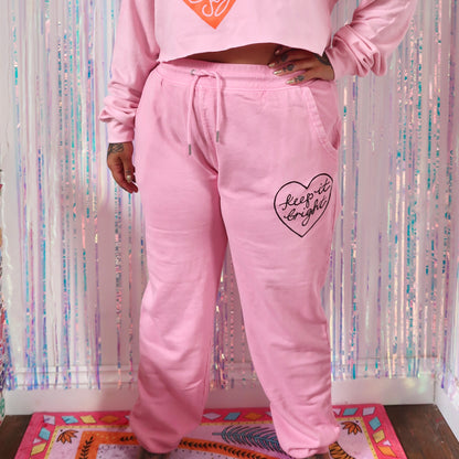 keep it bright lounge pants - pink
