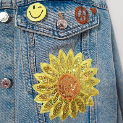 the ‘sunny days’ denim jacket
