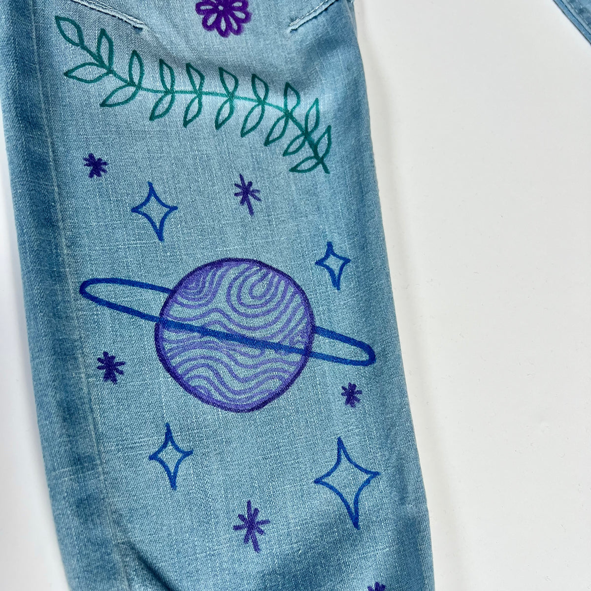 kids hippie heart jeans