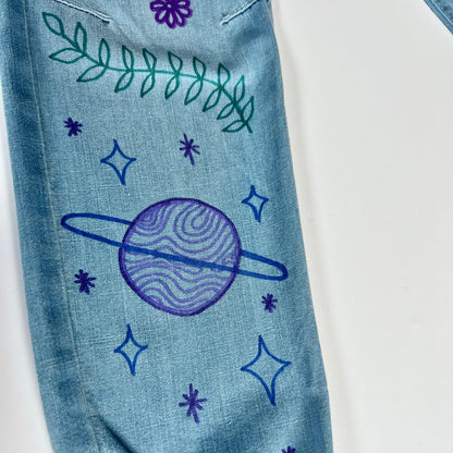 kids hippie heart jeans