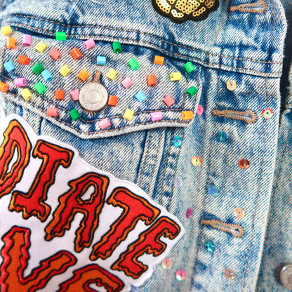 the ‘small joys’ denim jacket